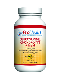 Glucosamine Chondroïtine & MSM, 120 tabletten